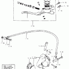 MT125R Front brake caliper 78