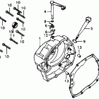 XL100 Крышка картера правая