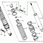 XL175 Задний амортизатор
