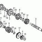 MT125R Трансмиссия