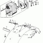 Z50A Rear fender @ taillight