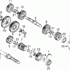CB750F Трансмиссия