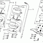 CB750K Speedometer @ tachometer  @ pilot