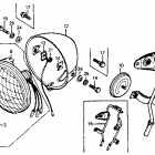 CB125S Headlight 76-78