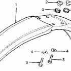 CR125M Переднее крыло
