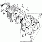 Z50A Цилиндр и головка цилиндра