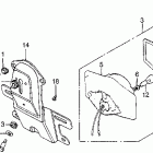 CB750F Фонарь задний