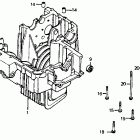 CB400A Lower crankcase