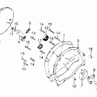 CB750K Кожух сцепления