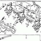 CB750A Карбюратор