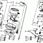 CB550K Speedometer @ tachometer  @ pilot lamp