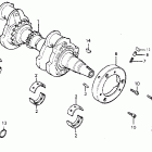 CB400A Коленвал