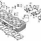CB750A Головка цилиндра
