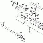 CJ360T Вилки и валы выбора передач