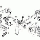 GL1000LTD Wire harness @ ignition coil @ horn