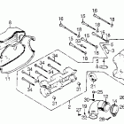 GL1000LTD Правая головка цилиндров