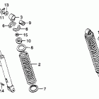 CJ360T Задний амортизатор