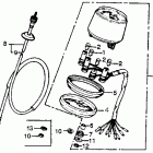 CT125 Спидометр