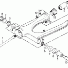 GL1000LTD Swingarm @ propeller shaft