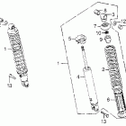 GL1000LTD Задний амортизатор
