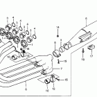 CB400F Глушитель