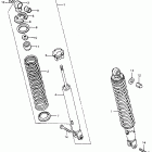 CB400F Задний амортизатор
