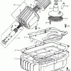 CB400F Oil filter @ oil pan