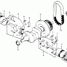 GL1000LTD Коленвал и поршни