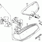 GL1000LTD Side shelter @ side cover