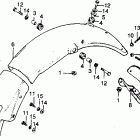 CT125 Заднее крыло