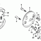 CJ360T Передний тормоз
