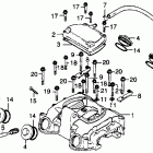 CJ360T Крышка головки цилиндров