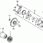 CJ360T Oil pump @ oil filter