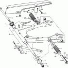 CB400F Swingarm @ chainguard