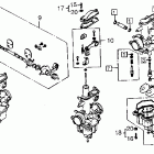 CB550K Carburetor components 77