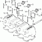 CB750A Крышка головки цилиндров