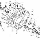 CB200T Крышка картера правая