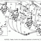 CB750A Carburetor (assy. link)