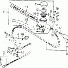 CB750A Главный тормозной цилиндр - передний