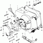 XL70 Крышка картера правая