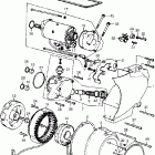 CB550K Alternator @ oil pump