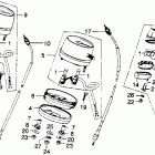 CB360T Speedometer @ tachometer