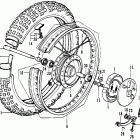 CR250M Переднее колесо