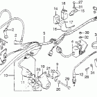 CB200T Wire harness @ ignition coil