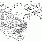 CB750A Головка цилиндра