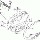 TL250 Крышка картера правая
