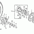 CB750K Заднее колесо