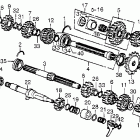 CB550F Трансмиссия