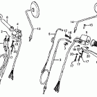 CB750F Control levers @ switches  @ cables