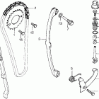 TL125S Цепь ГРМ и натяжитель